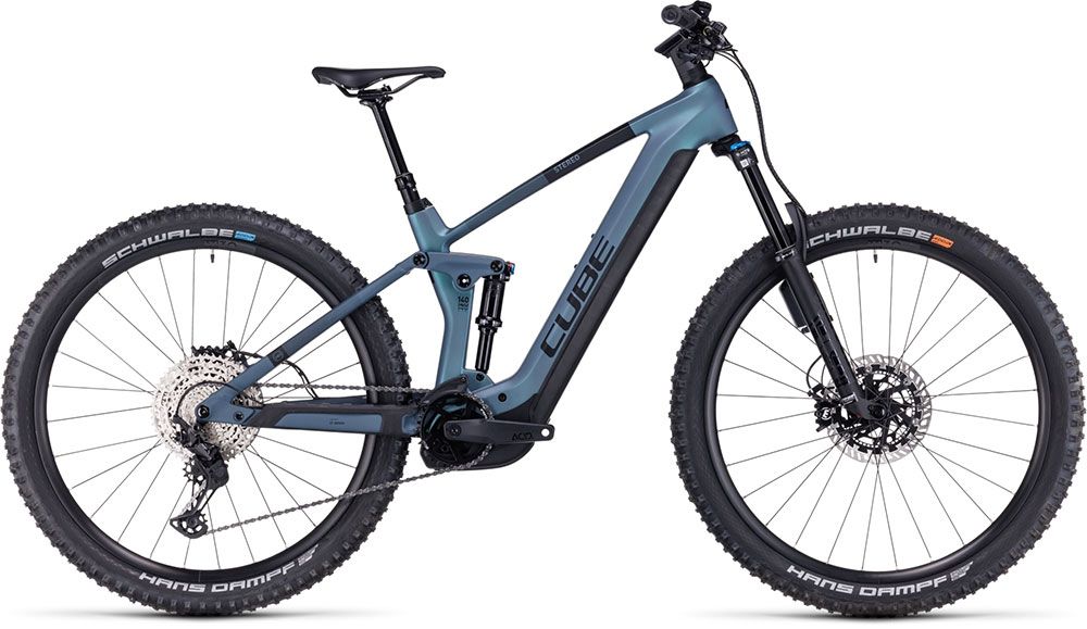 Cube Stereo Hybrid 140 HPC ABS 750 smaragdgrey´n´blue kaufen | Bike-Discount
