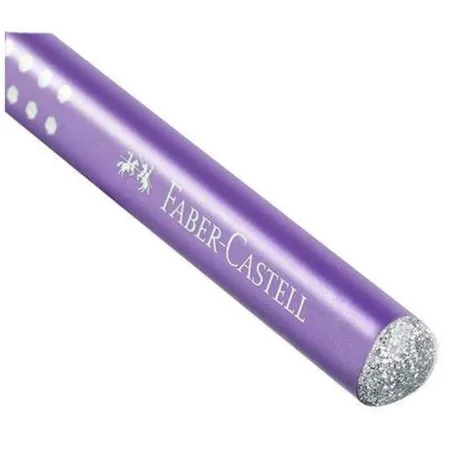 Faber-Castell Bleistift Jumbo Sparkle pearl lila