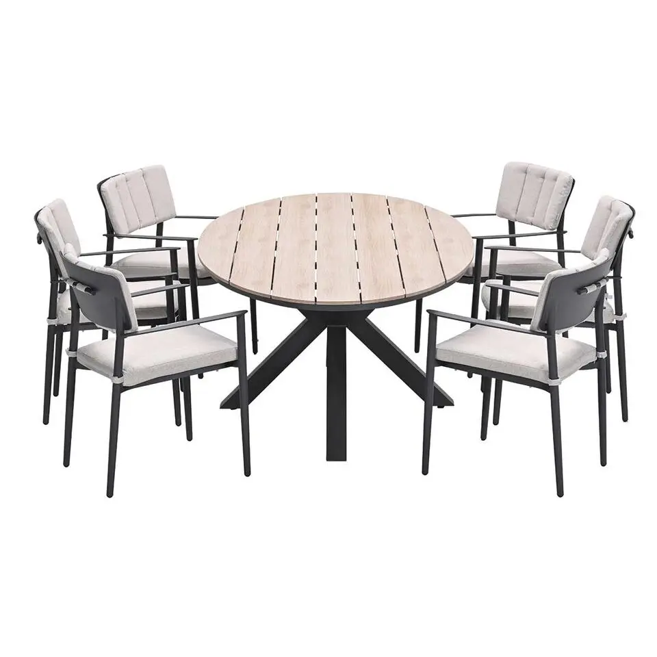 Garden Impressions Dane - Tulli tuinset 7-delig 220x115xH75 cm