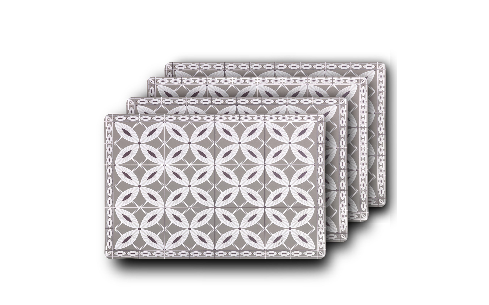 Westmark Arabesque Tischsets  4 Stück 43,5 x 28,5 cm  grün