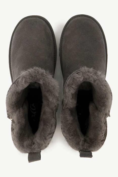 Ara Lammfell-Boots, Zipper, kuschelweich, leicht