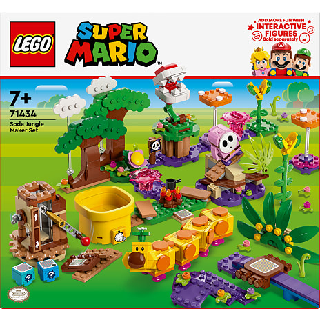 LEGO Super Mario Sodajungle-skabersæt Wiggler 71434