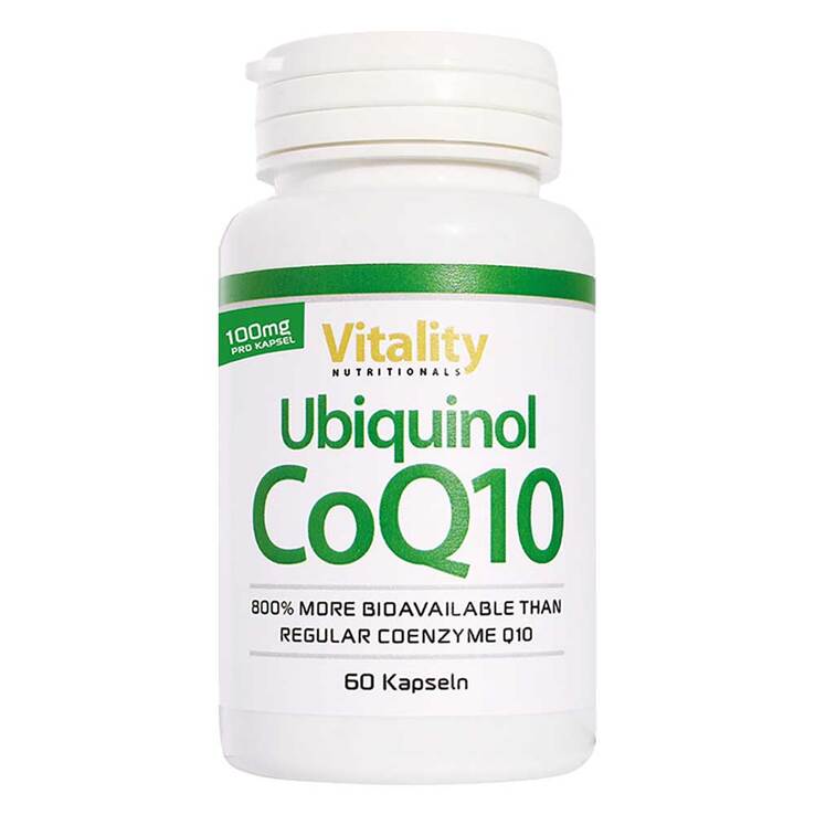 Ubiquinol COQ10 100 mg hochdosiert Weichkapseln, 60 St
