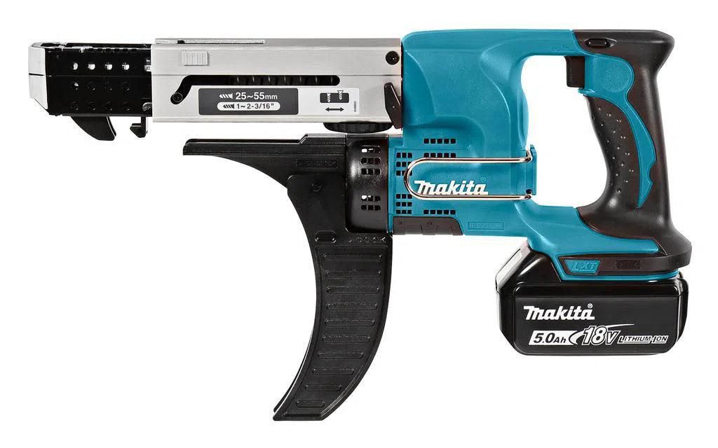 Makita DFR550RTJ Accu bandschroefmachine 25-55mm 18V 5.0Ah in Mbox