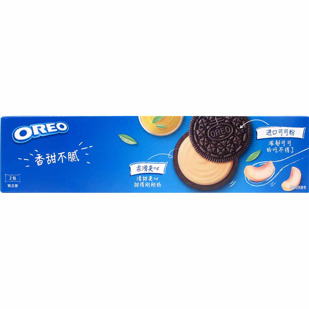 Oreo Doppelkekse Pfirsich Oolong 97g MHD:27.12.24