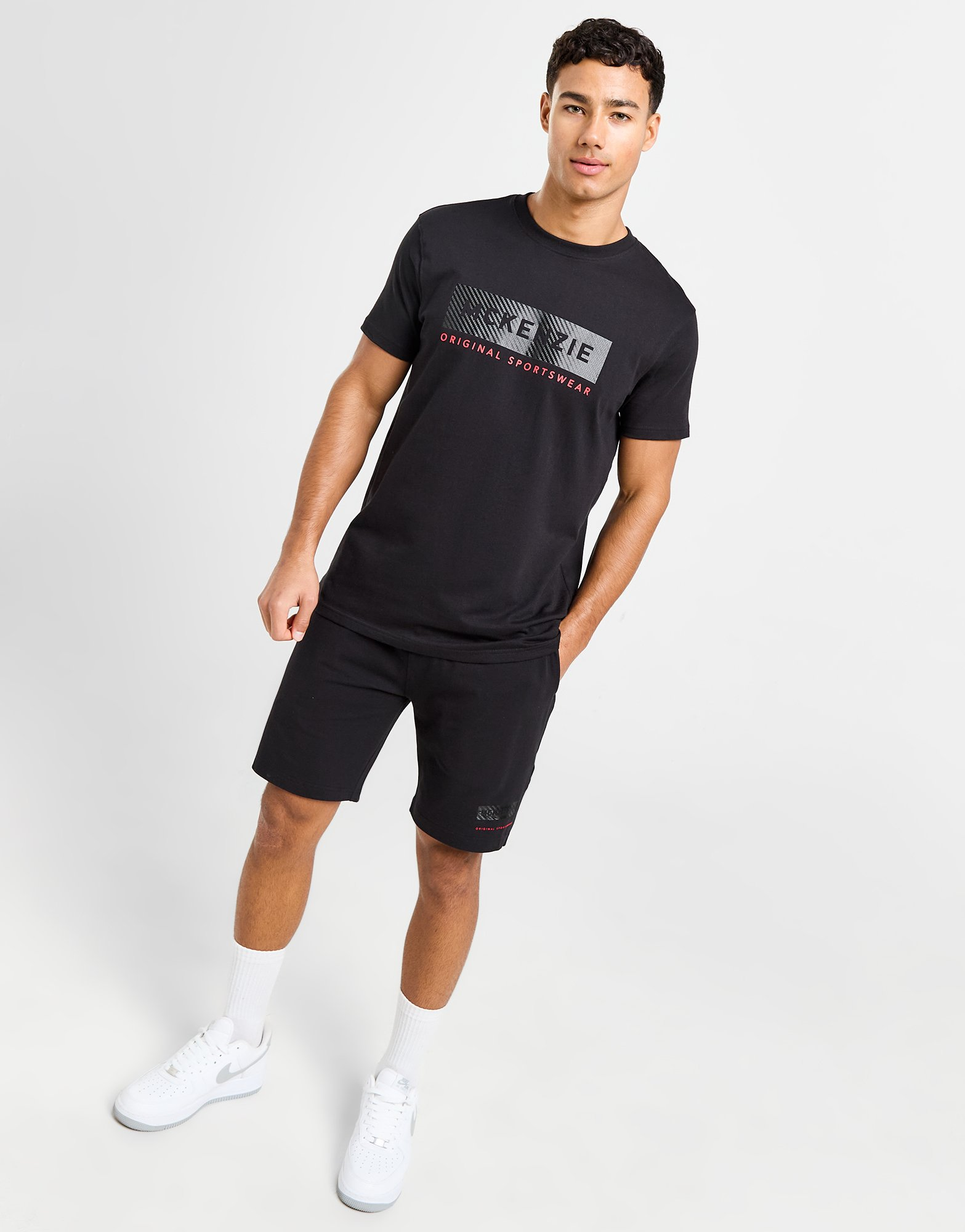 McKenzie Ensemble T-shirt/Short Carbon Homme