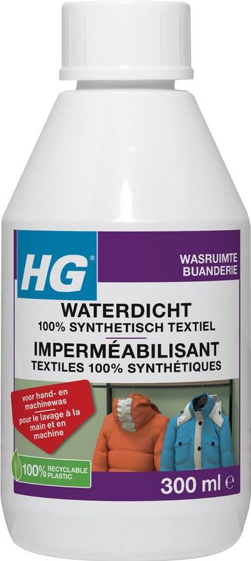 HG - Waterdicht - 100% Synthetisch Textiel - 300ml