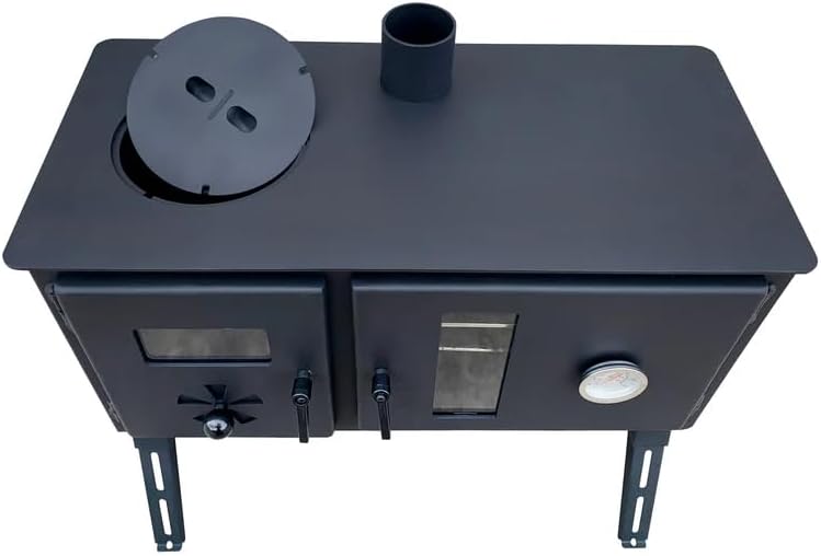 Firebox Eco Burn Range Ofen, tragbarer Holzofen, 3,5 kW, 20,5 kg – Robens Tipi Kit