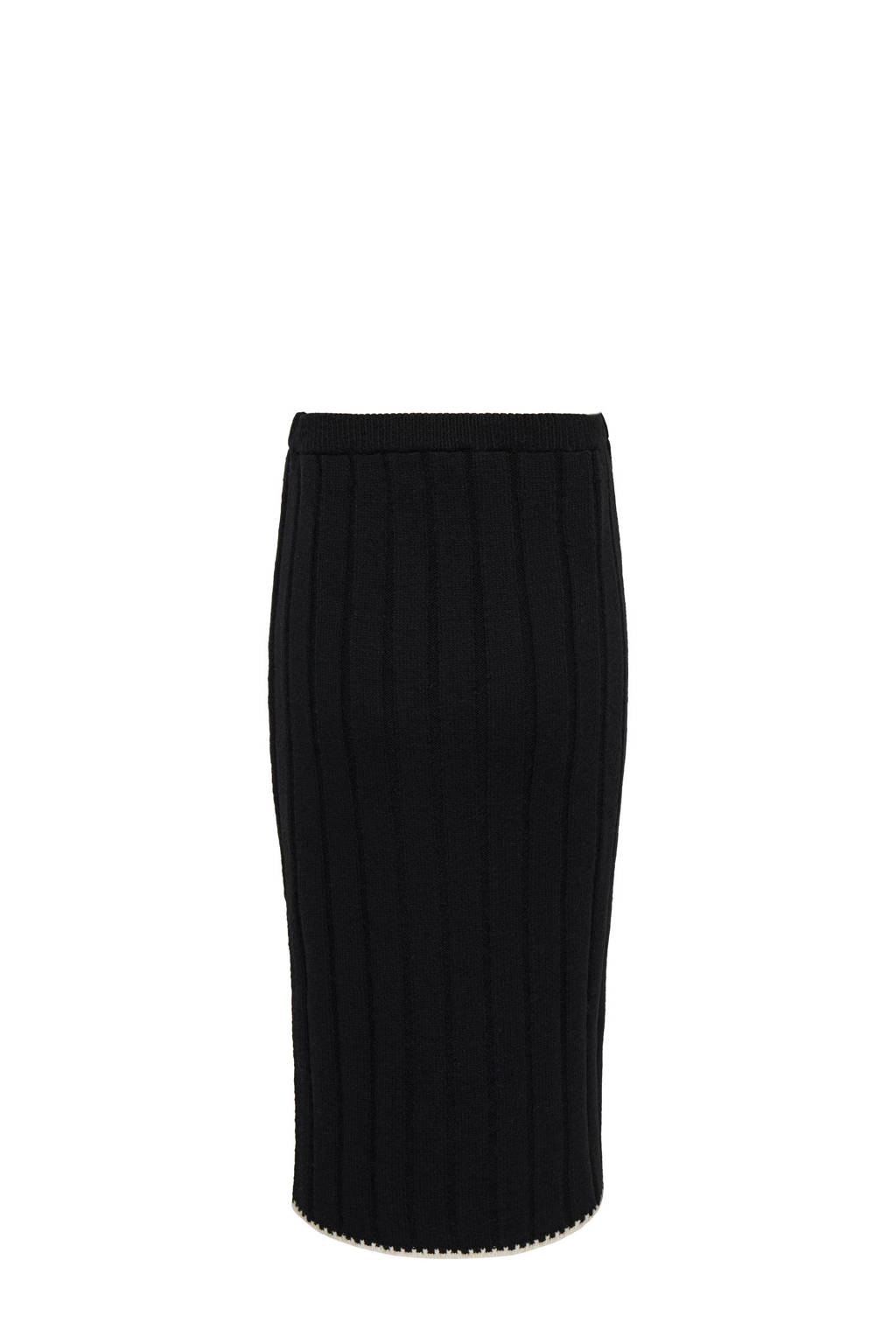 ONLY MATERNITY zwangerschaps midi rok zwart