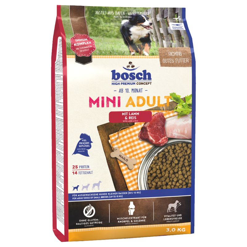 bosch Mini Adult, agneau & riz