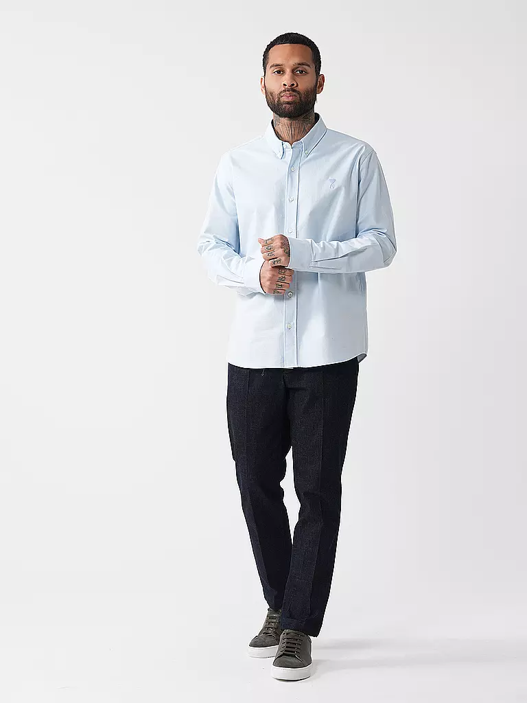 AMI PARIS Hemd hellblau