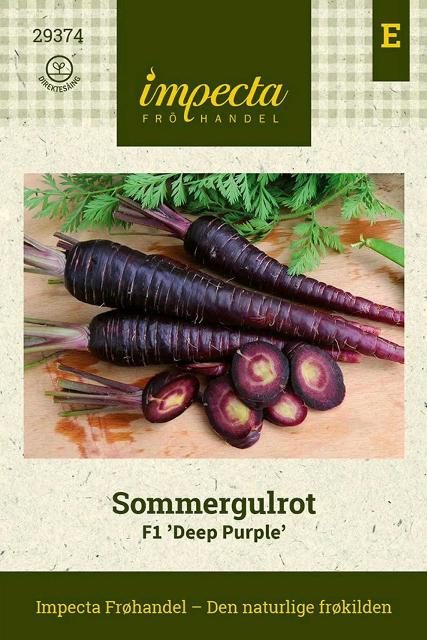 Daucus carota F1 'Deep Purple' Sommergulrot F1 'Deep Purple'