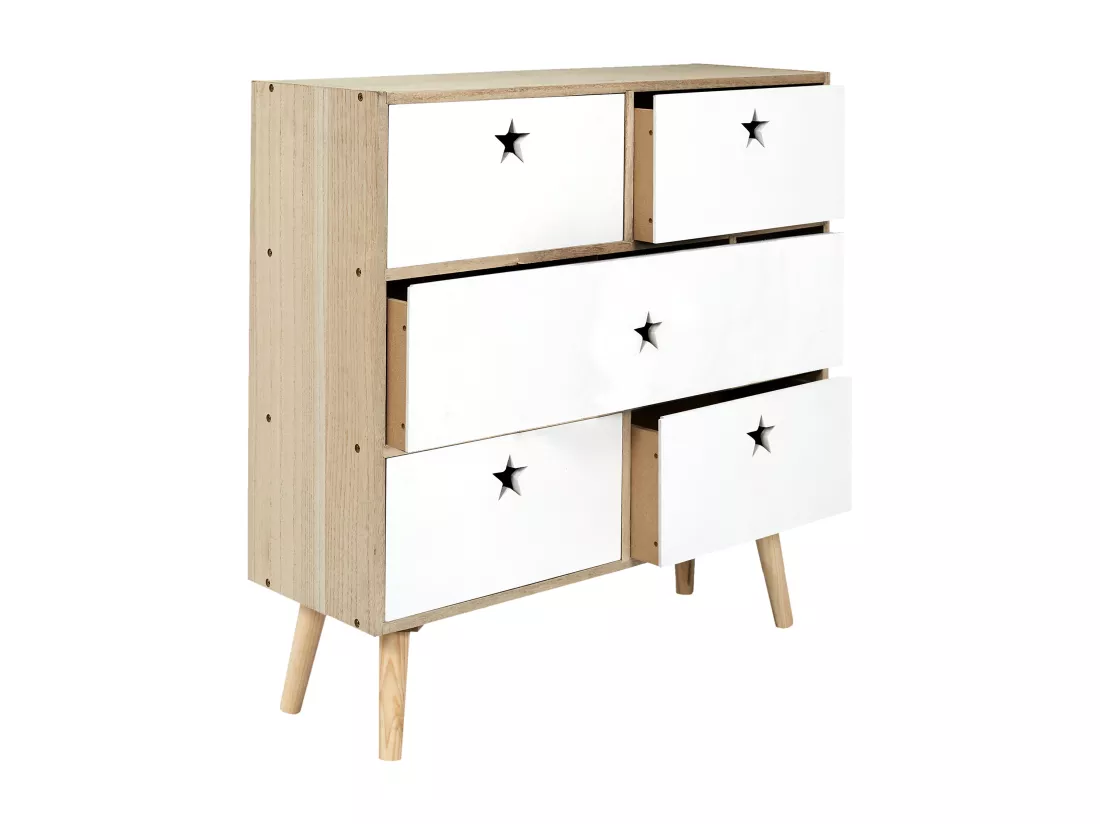 Commode 5 Tiroirs 