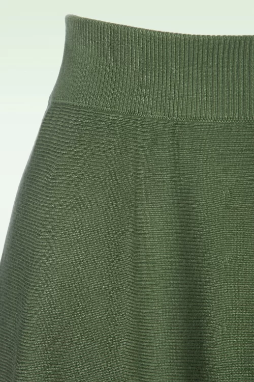 Banned Retro Knit dream rok in bosgroen