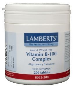 Lamberts Vitamine B100 complex 200 tabletten