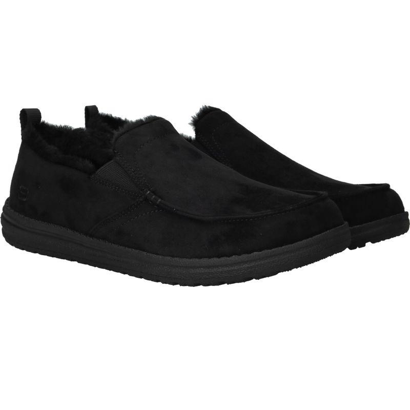 Skechers Relaxed Fit Melson Willmore Dichte pantoffels Zwart Heren