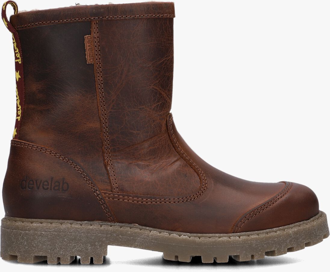 DEVELAB cognac develab enkelboots 45877