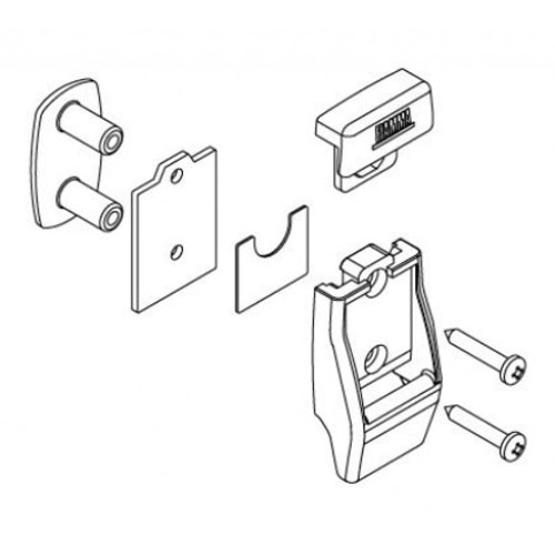 Jeu de blocage pieds de store FIAMMA aluminium