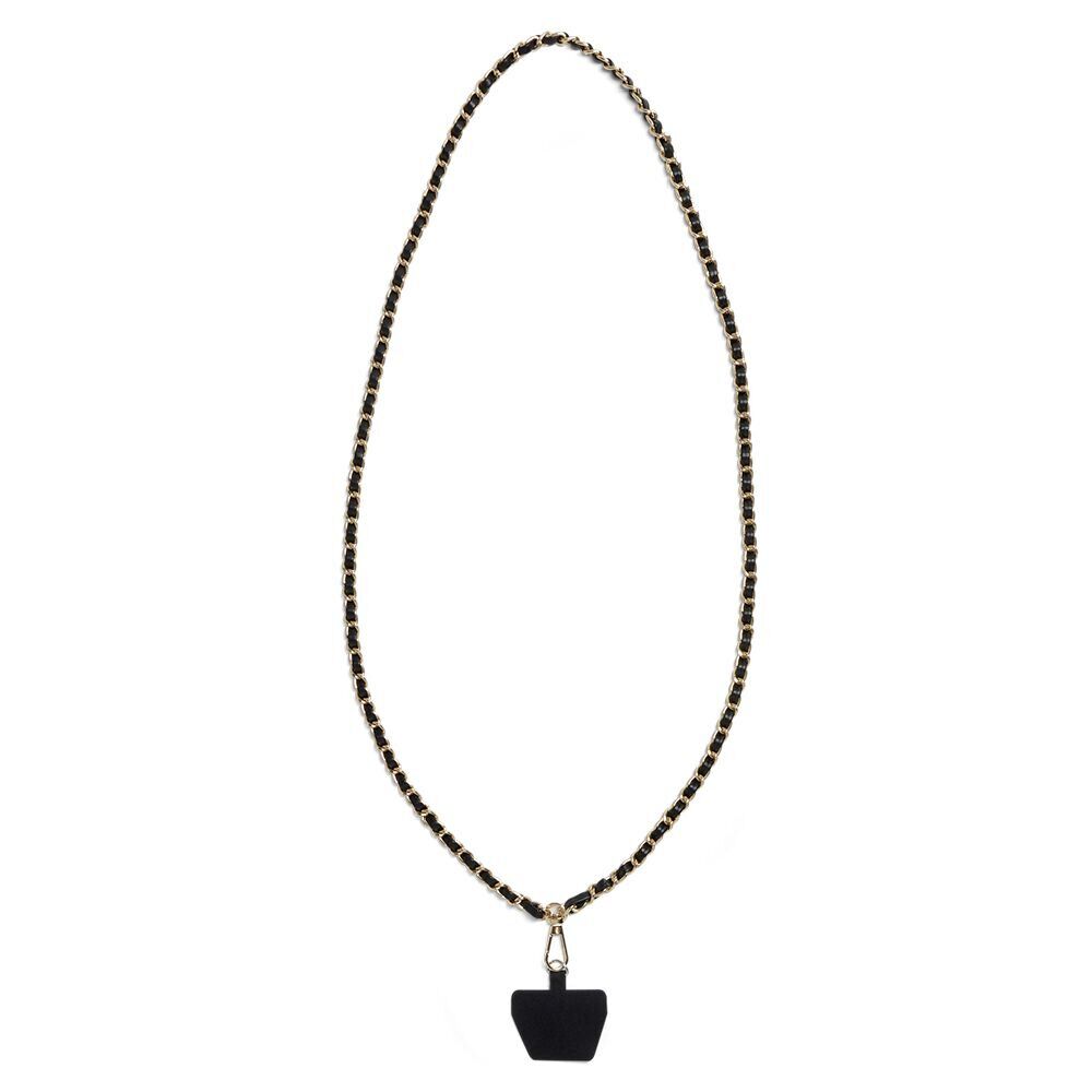 Bijou chaîne de téléphone en plastique L120cm - 2 modèles