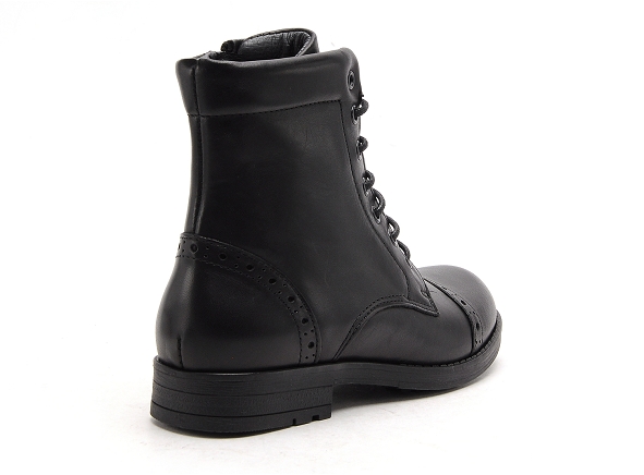 Norvik boots bottine enfant dete noir