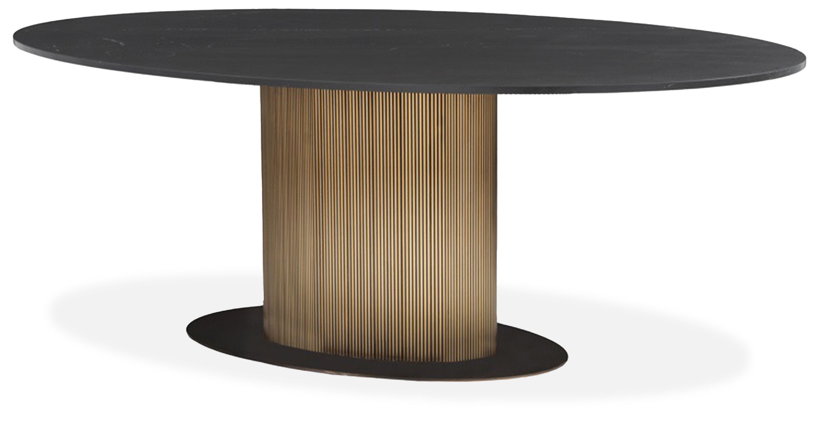 Eettafel ovaal 211264 Ironville B235 x D110 x H78 cm