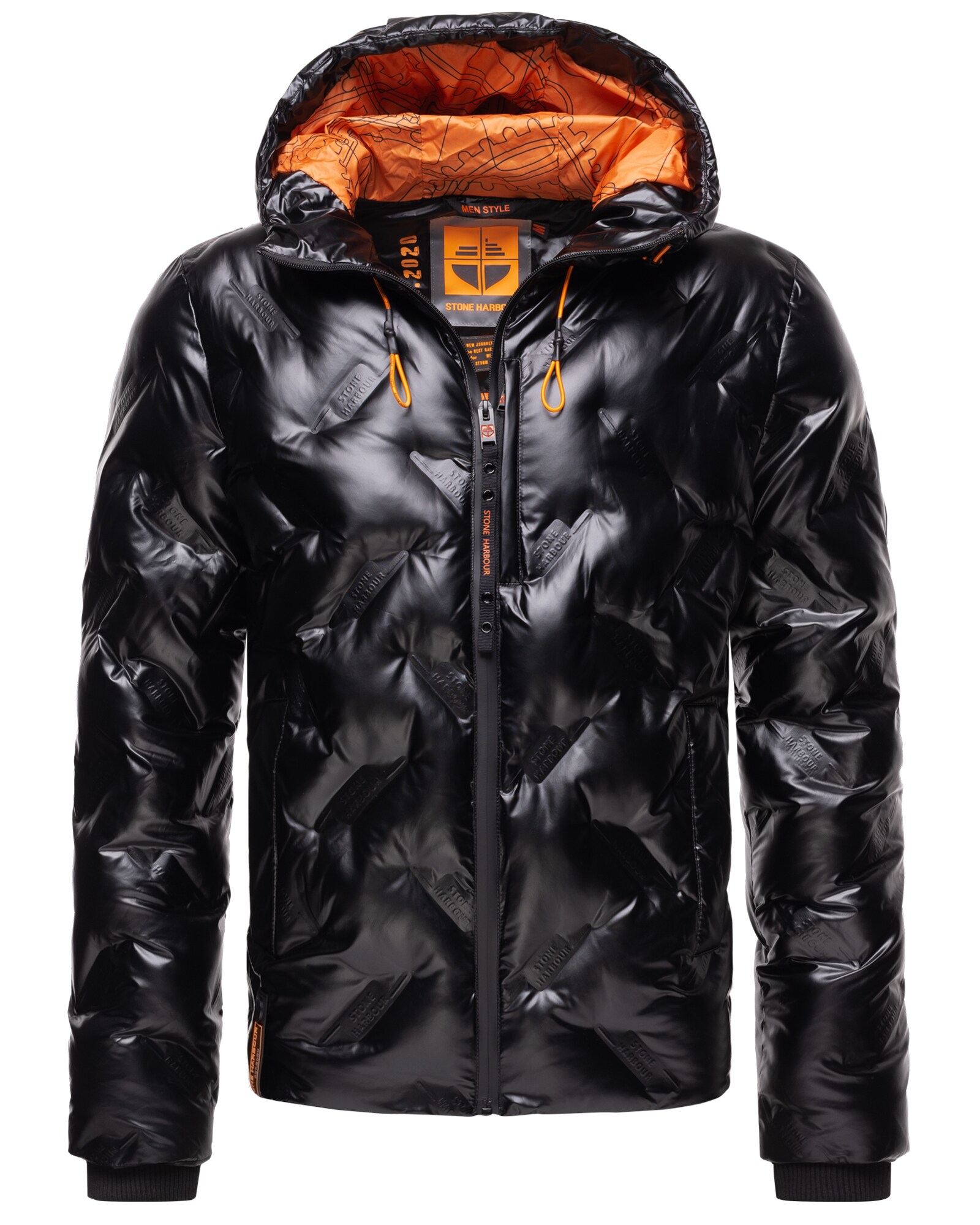 STONE HARBOUR Herren Outdoorjacke Geroo Sportliche wasserdichte Winterjacke mit Kapuze Geroo