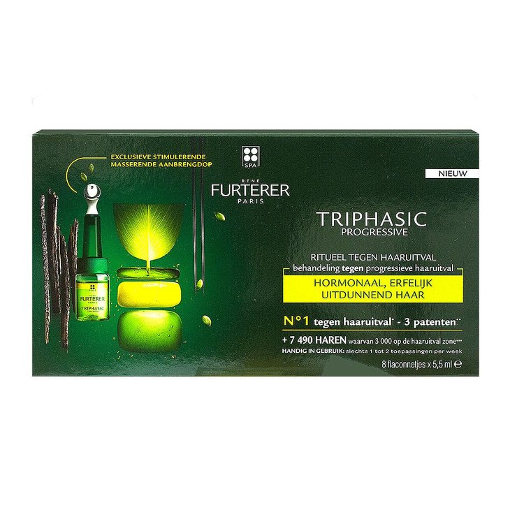 Triphasic traitement anti-chute 8x5,5ml