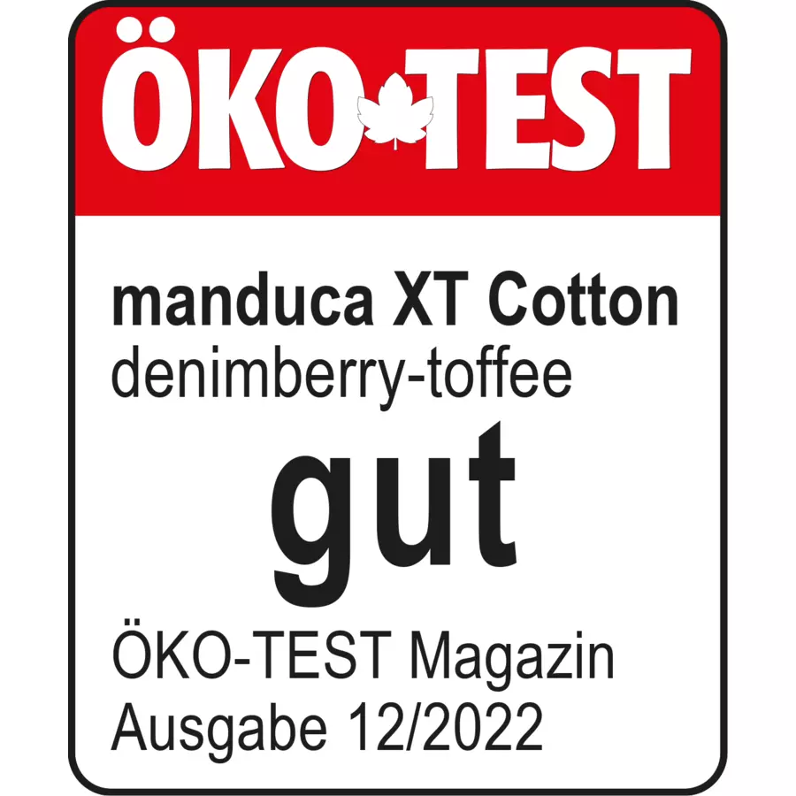 manduca Babytrage XT Cotton Denimberry-Toffee