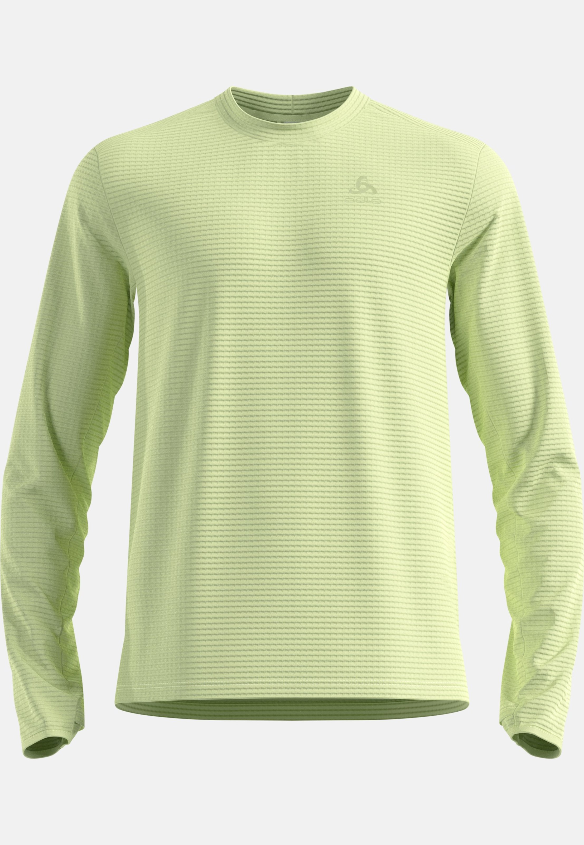 Essentials Thermal Laufshirt mit Rundhalsausschnitt in shadow lime