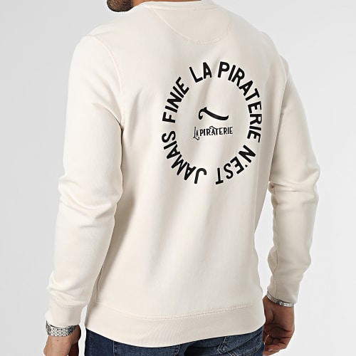 Sweat Crewneck LPNJF 2 Beige Noir