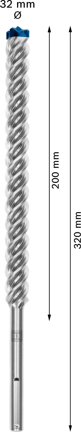 Bosch 2608900255 EXPERT Hamerboor SDS Max-8X - 32x400x520mm
