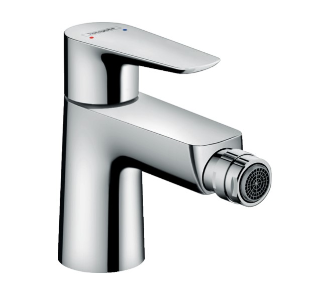 Hansgrohe Talis E bidetmengkraan met afvoerplug chroom