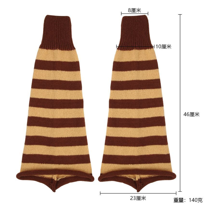 Bolgivy - Gestreepte beenwarmers