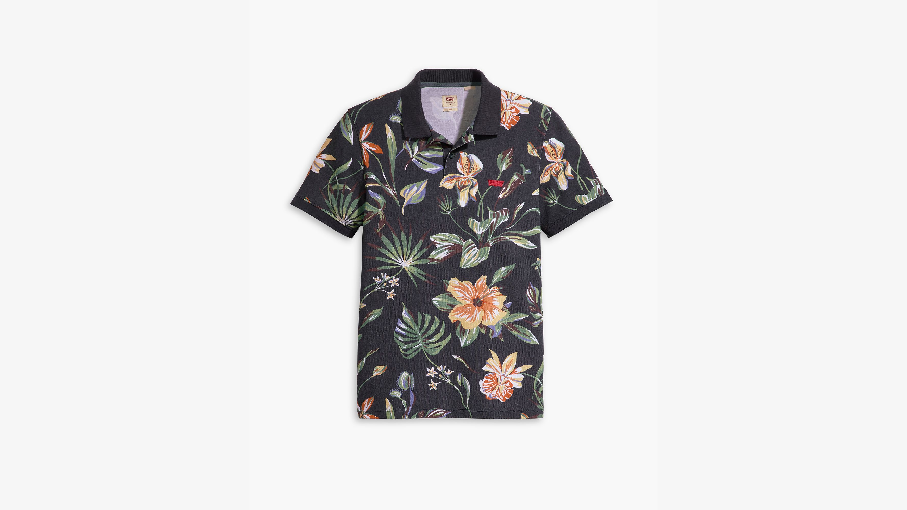 Polo slim Housemark - Nepenthe Floral Navy Blazer - Multicolore