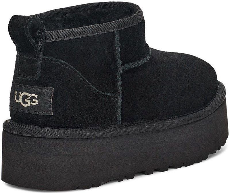 UGG - Classic Ultra Mini Platform - Enkellaarsjes - Bruin - Suède