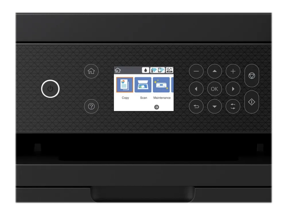 Epson EcoTank ET-3850 - Multifunktionsprinter - farve - blækprinter - A4/Legal (medie) - op til 15.5 spm (udskriver) - 250 ark - LAN, Wi-Fi