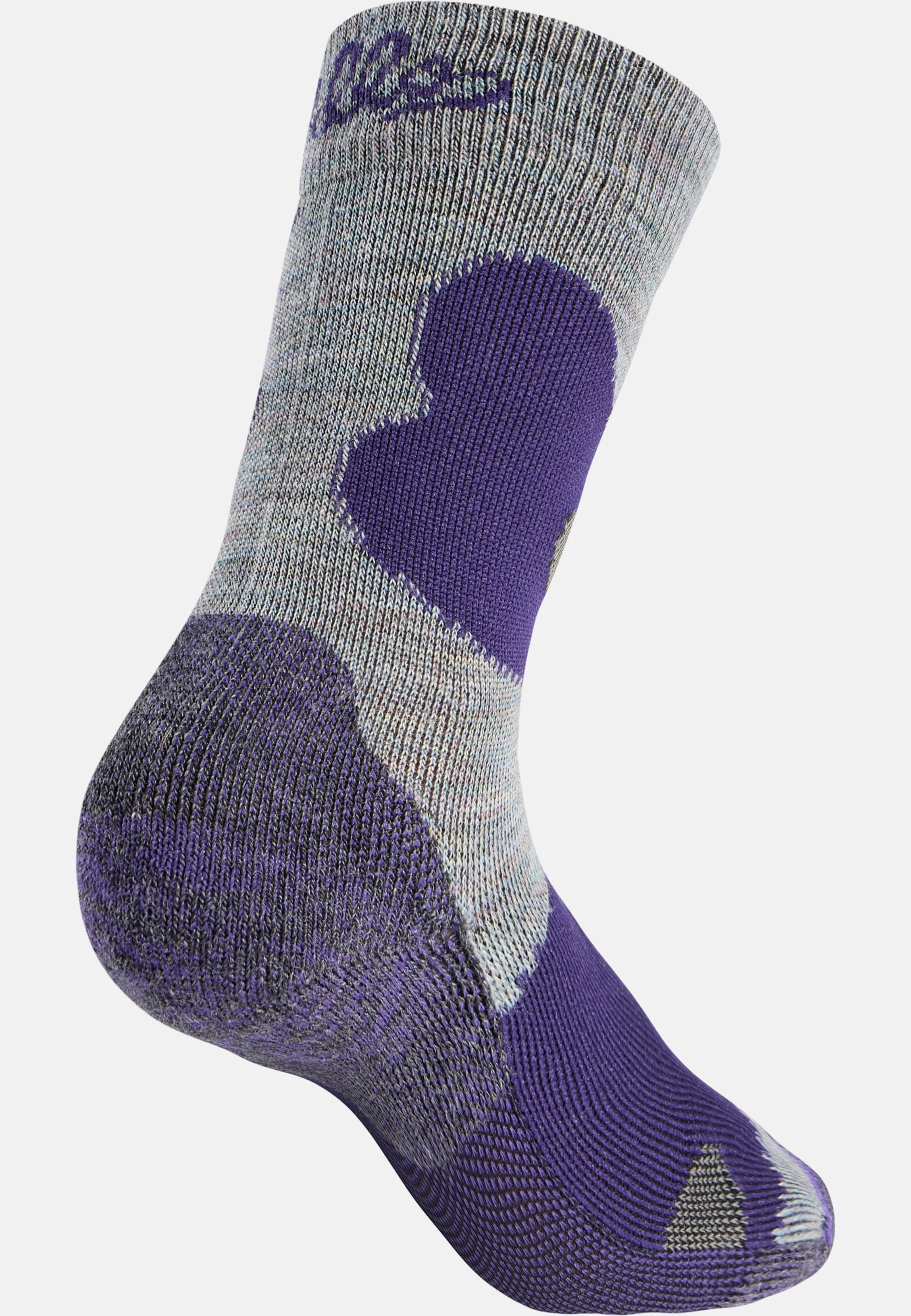 Adventurer Merino Warm Socken für Kinder in blue heron - skipper blue