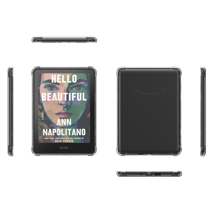 Amazon Kindle Colorsoft (1. Gen) 2024 / Paperwhite (12. Gen) 2024 Gummi Case Hülle Air Cushion Fallschutz - Transparent