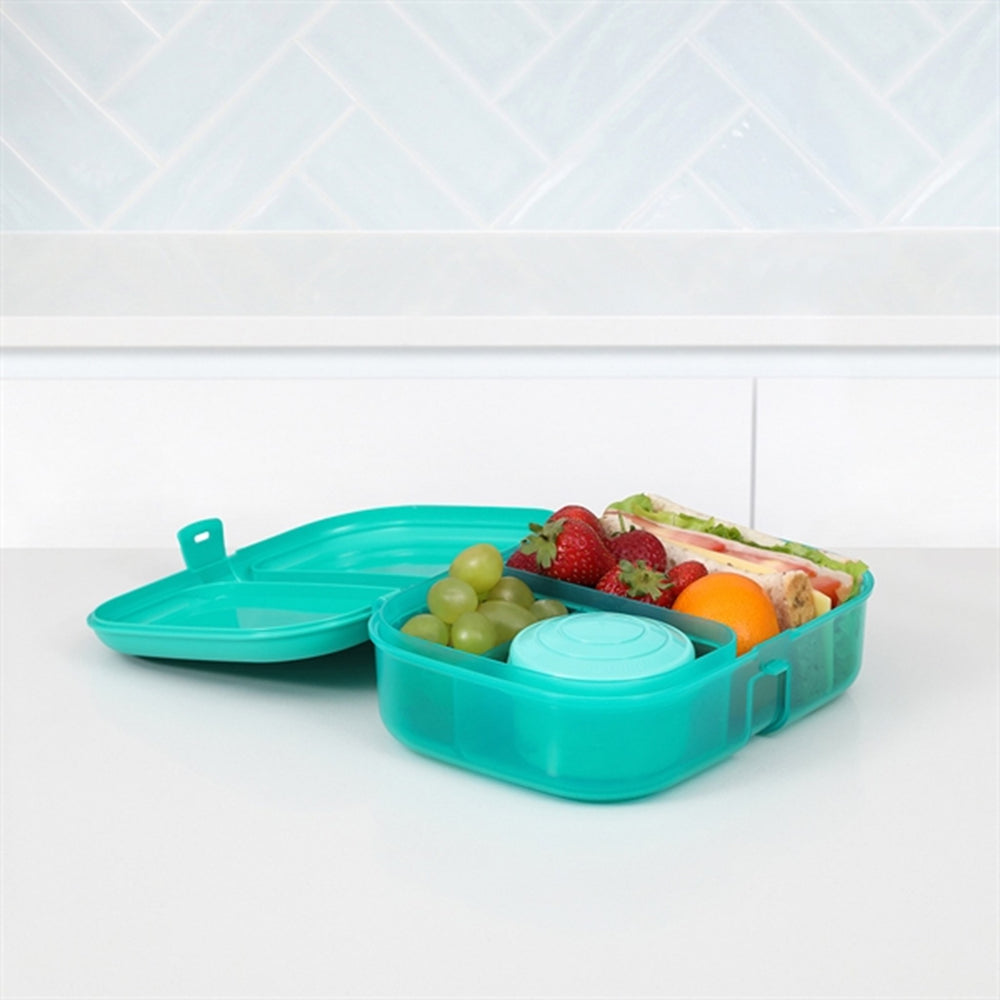 Køb Sistema Ribbon Madkasse 1,1 L Teal