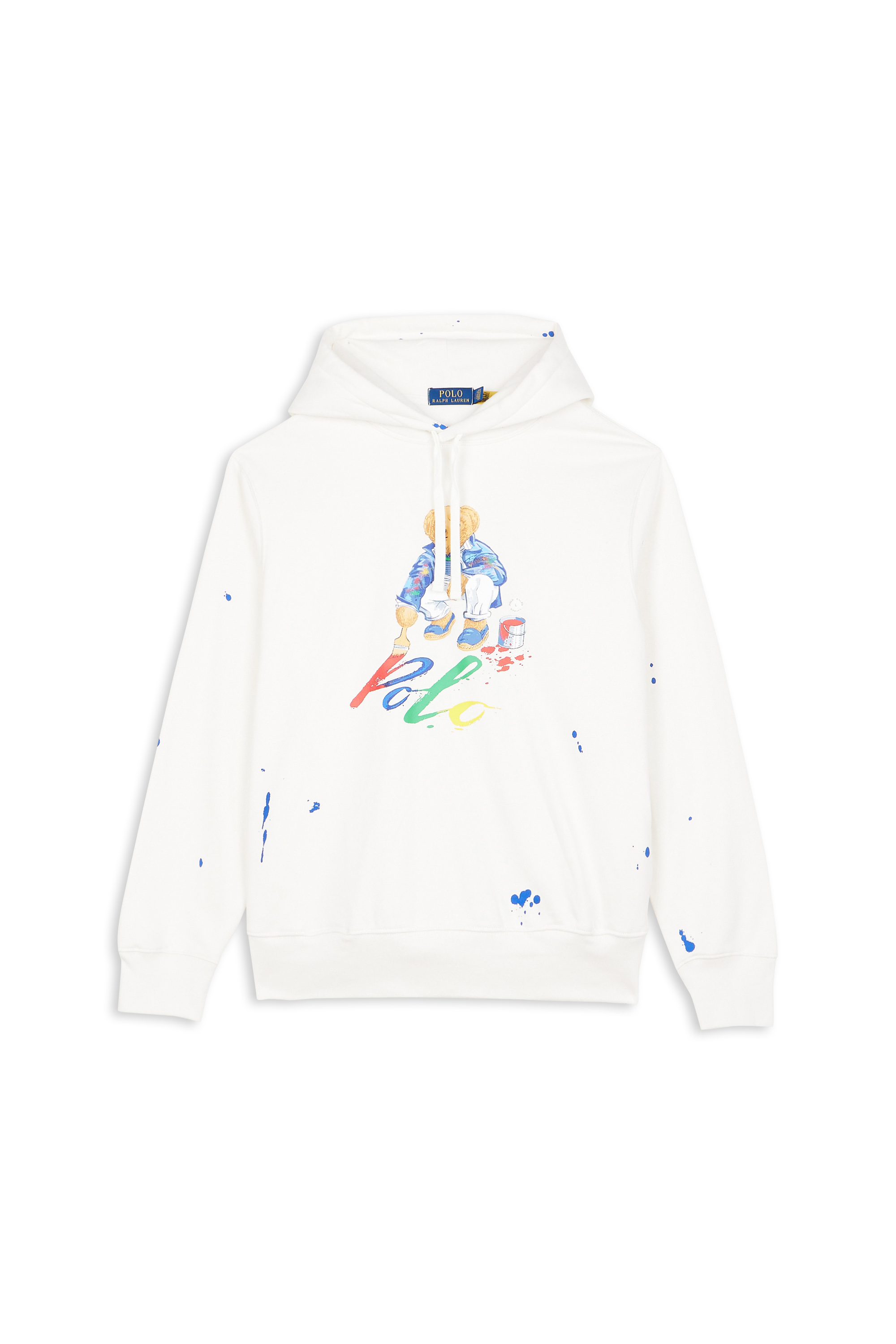 POLO RALPH LAUREN Hoodie GRAPHIC FLEECE-LSL-SWS Blanc