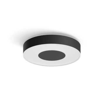 Philips Hue plafondlamp WACA Infuse zwart38 cm