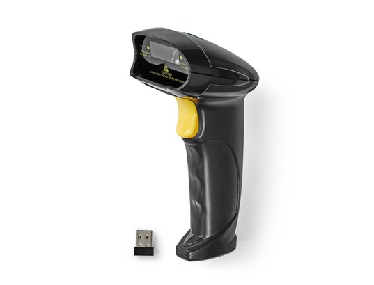 NEDIS - Scanner à défilement Lecteur de codes-barres sans fil laser linéaire 1d aliment...