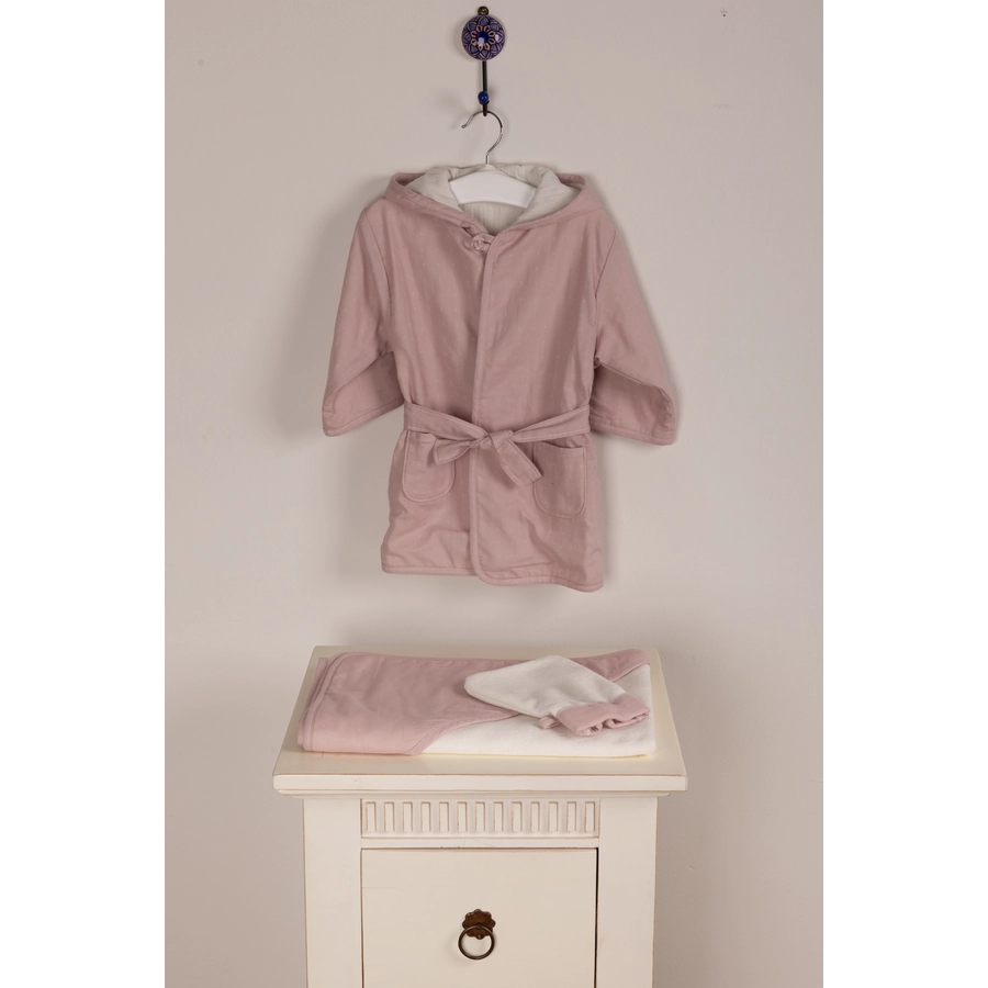 Be Be 's Collection Bademantel rosa