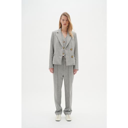 InWear ZoieIW Bukser, Medium Grey Melange, 36