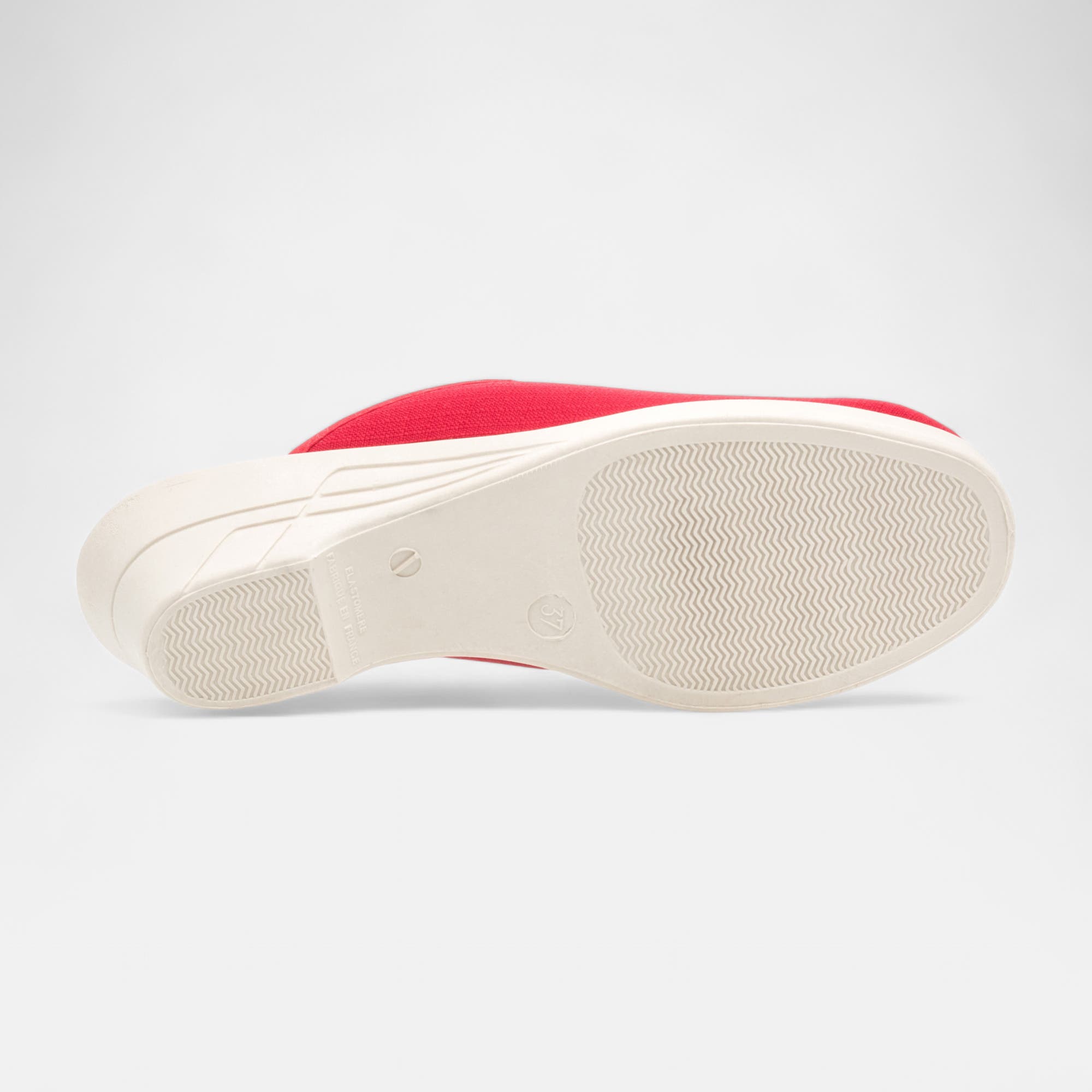 Pantoufles sabots Femme rouge