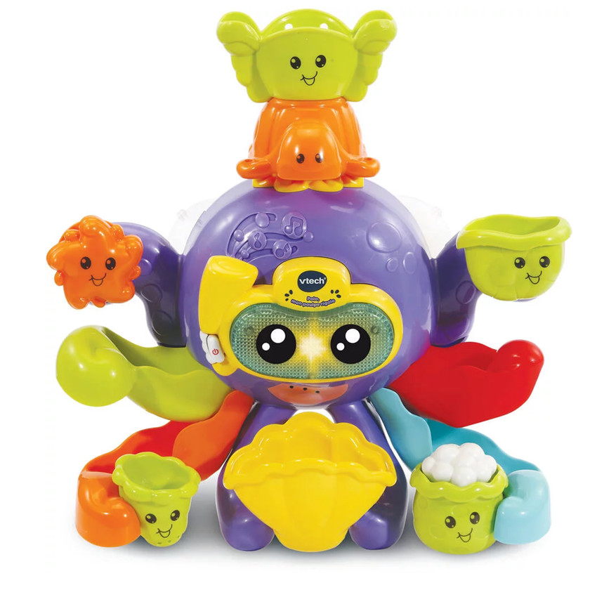 Jouet de bain Polo mon poulpe rigolo
