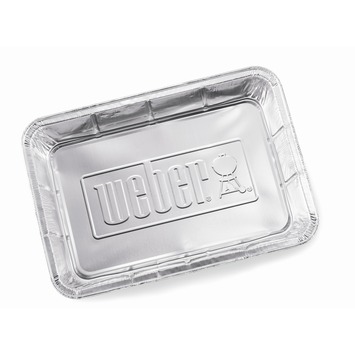 Weber lekbakjes groot aluminium