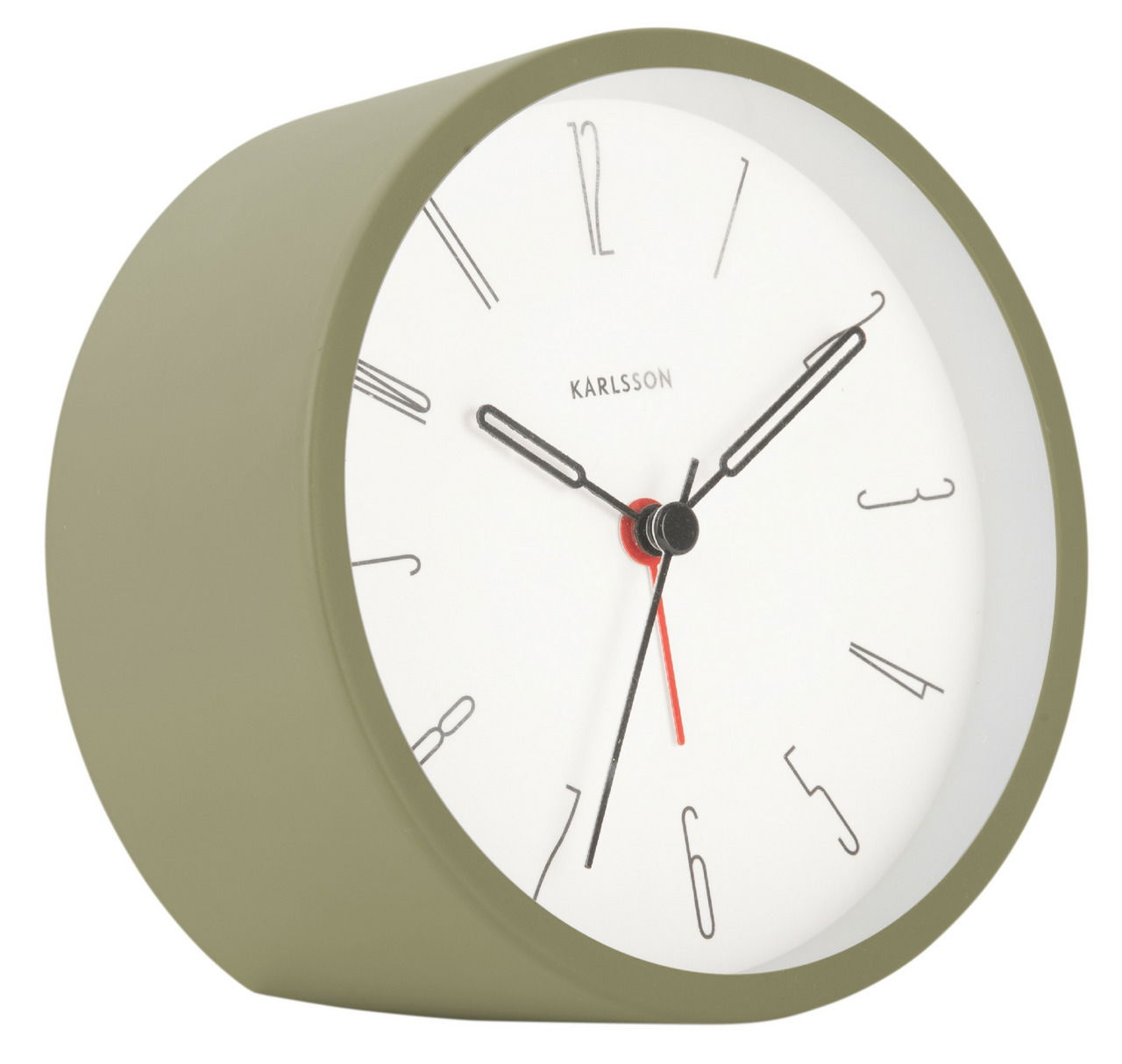 KARLSSON Alarm clock Belle Numbers iron