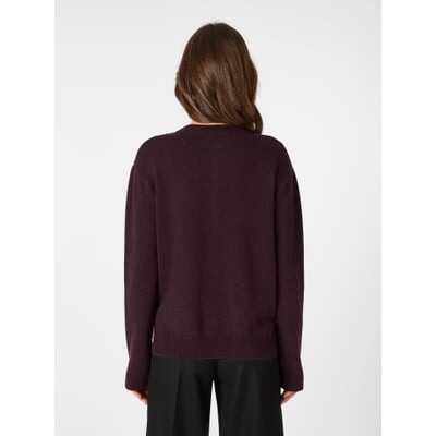 Damen Strickjacke, Bordeaux