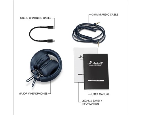 Marshall Major V - Midnight Blue